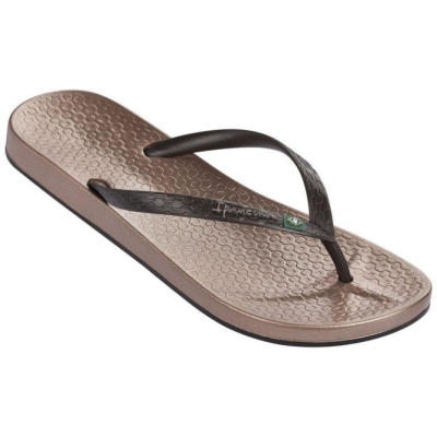 Rose Grey Ipanema Anatomic Brilliant III Women's Flip Flops | CA-984203E