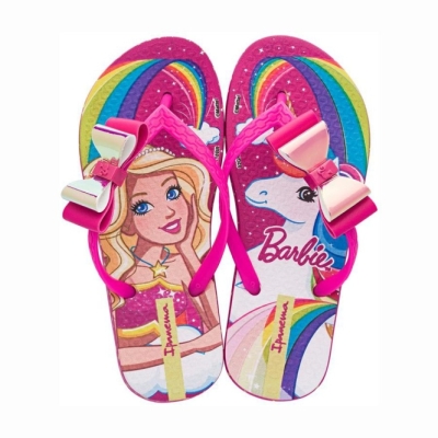 Rose Ipanema Barbie Fantasia Kids' Flip Flops | CA-945873R