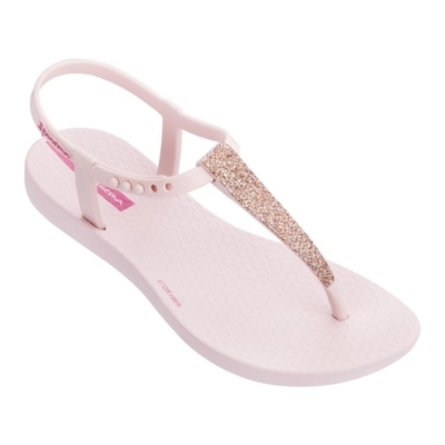 Rose Ipanema Charm Glitter Kids' Sandals | CA-216879O