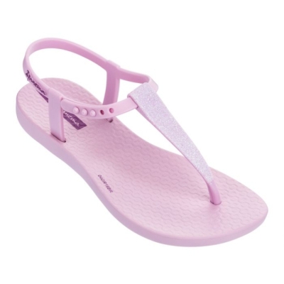 Rose Ipanema Charm Glitter Kids' Sandals | CA-935046J