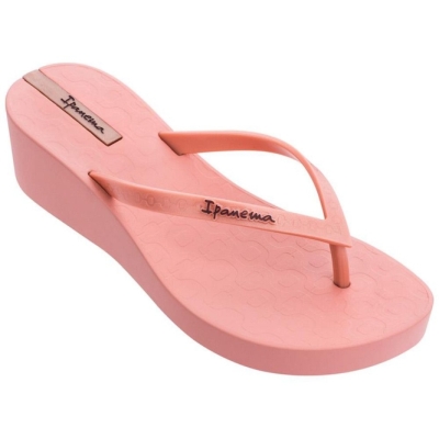 Rose Ipanema Daisy Wedge Women's Flip Flops | CA-541273X