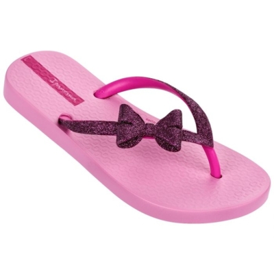 Rose Ipanema Lolita Bow Kids' Flip Flops | CA-376982P