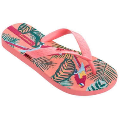 Rose Ipanema Tropics Kids' Flip Flops | CA-582173B