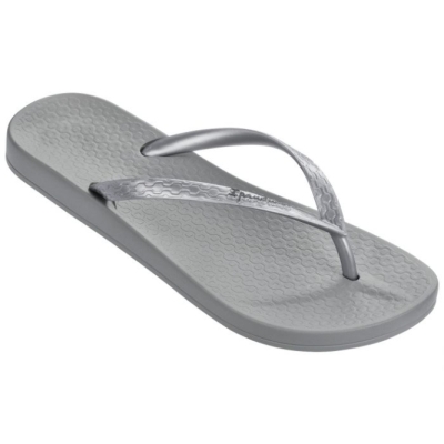 Silver Ipanema Anatomica Tan Women's Flip Flops | CA-408761N