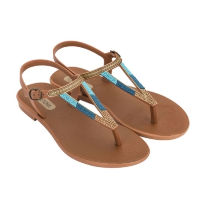 Taupe Ipanema Rustic Women's Sandals | CA-568037M