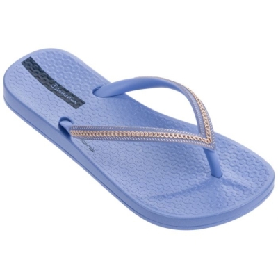 Violet Ipanema Anatomica Metallica Kids' Flip Flops | CA-478265H