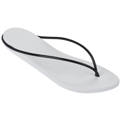 White Black Ipanema Philippe Starck Thing M Women's Flip Flops | CA-206749X