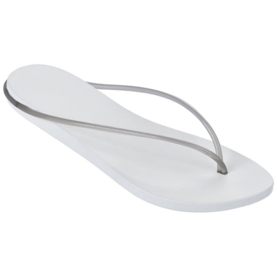 White Grey Ipanema Philippe Starck Thing M Women's Flip Flops | CA-639205P