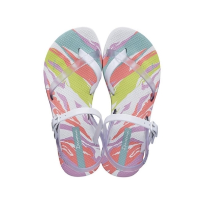 White Ipanema Fashion VII Kids' Sandals | CA-642709G