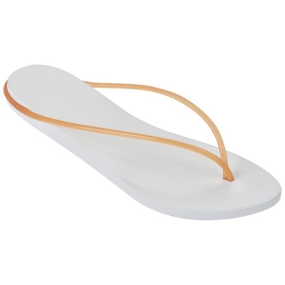 White Orange Ipanema Philippe Starck Thing M Women's Flip Flops | CA-076813Y