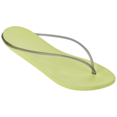 Yellow Grey Ipanema Philippe Starck Thing M Women's Flip Flops | CA-179340E