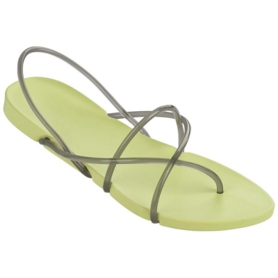 Yellow Grey Ipanema Philippe Starck Thing G Women's Sandals | CA-879210V