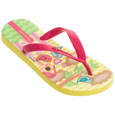 Yellow Rose Ipanema Fun V Kids' Flip Flops | CA-028694L