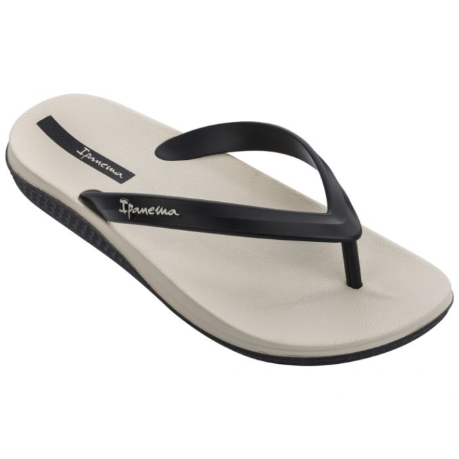 Black Ipanema Anatomic Lapa Men\'s Flip Flops | CA-850469A