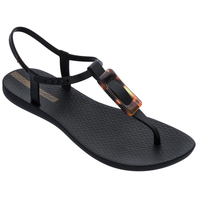 Black Ipanema Class Charm Women\'s Sandals | CA-084273F