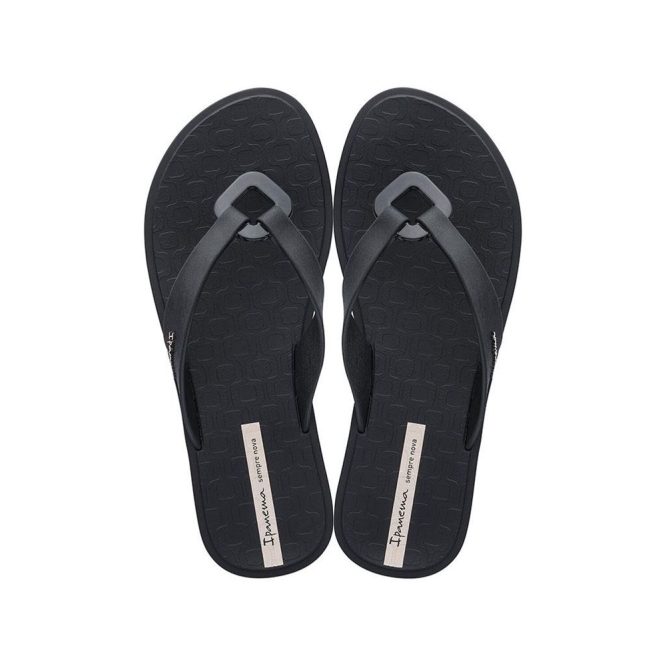 Black Ipanema Nexo Women\'s Flip Flops | CA-207583U