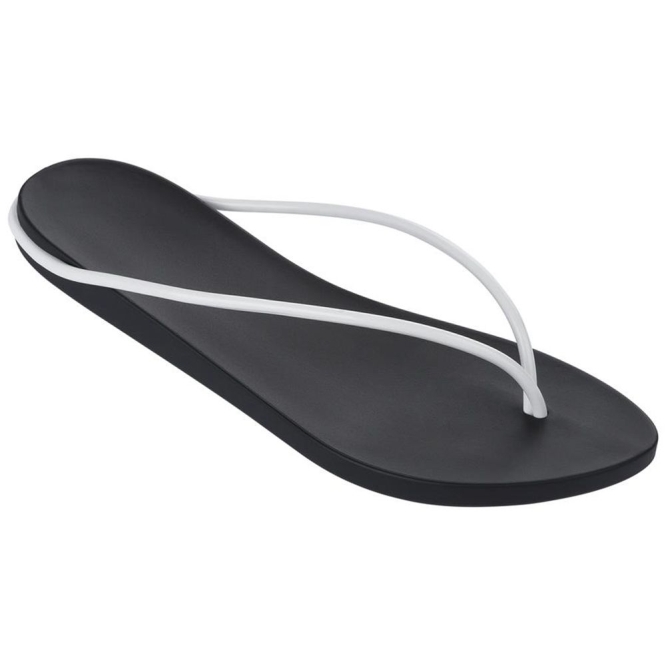 Black White Ipanema Philippe Starck Thing M Women\'s Flip Flops | CA-129738Z