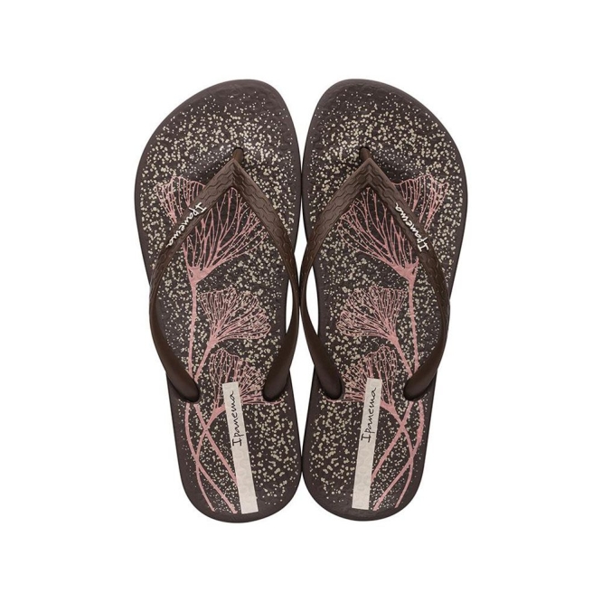 Brown Ipanema Anatomic Temas XI Women\'s Flip Flops | CA-590213A