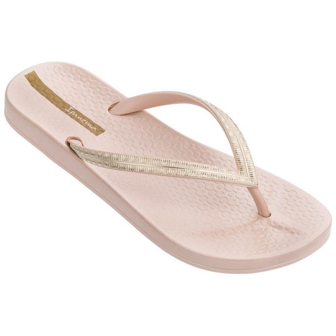 Ivory Gold Ipanema Ana Metallic IV Women\'s Flip Flops | CA-341795L