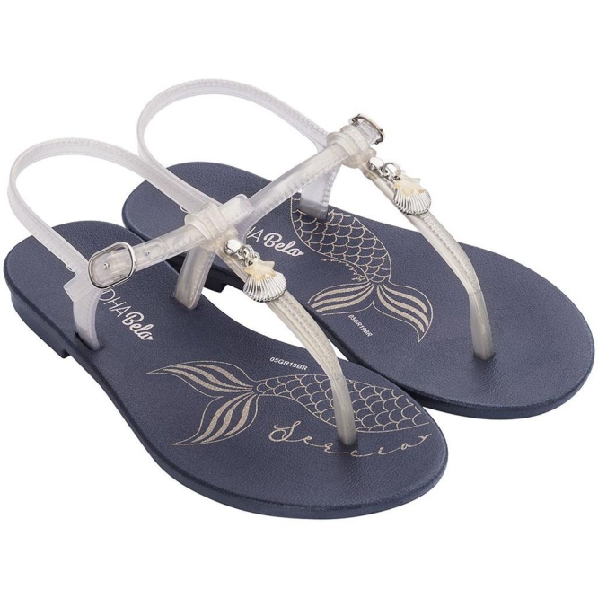 Navy Ipanema Cacau Sereia Kids\' Sandals | CA-429538Y