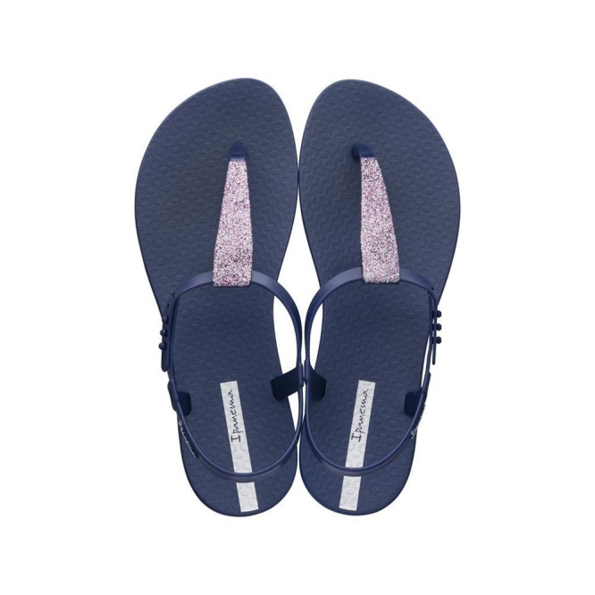 Navy Ipanema Class Pop II Women\'s Sandals | CA-970243X