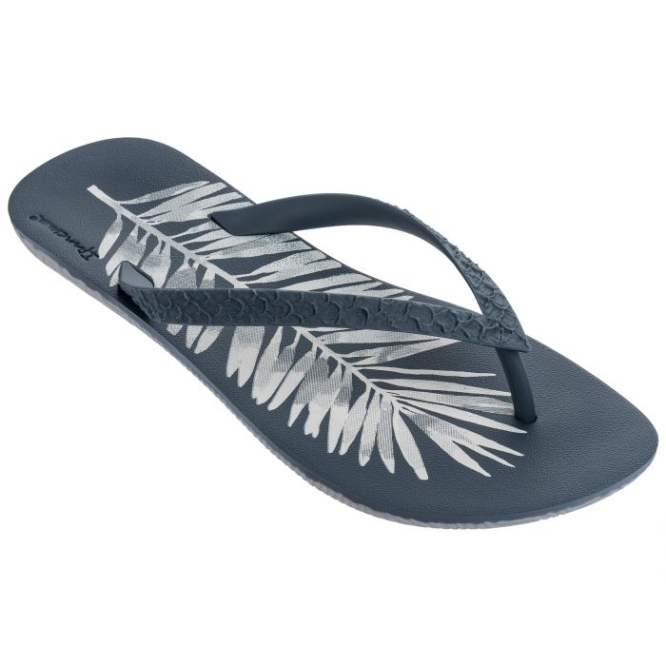 Navy Ipanema RJ Atlantic Men\'s Flip Flops | CA-082571J