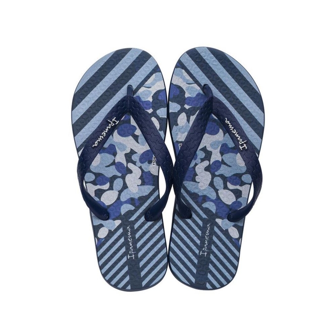 Navy Ipanema Temas XIII Kids\' Flip Flops | CA-017324A