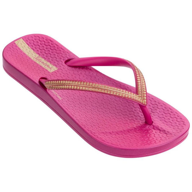 Rose Gold Ipanema Ana Metallic IV Kids\' Flip Flops | CA-569014E