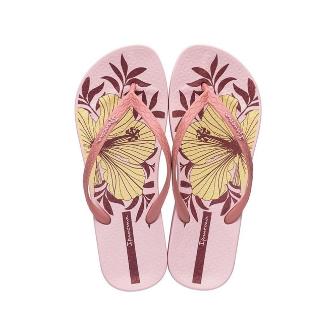 Rose Ipanema Ana Hibiscus Women\'s Flip Flops | CA-895436I