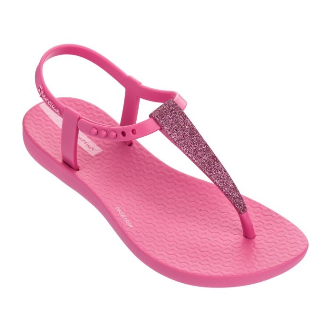 Rose Ipanema Charm Glitter Kids\' Sandals | CA-584329H