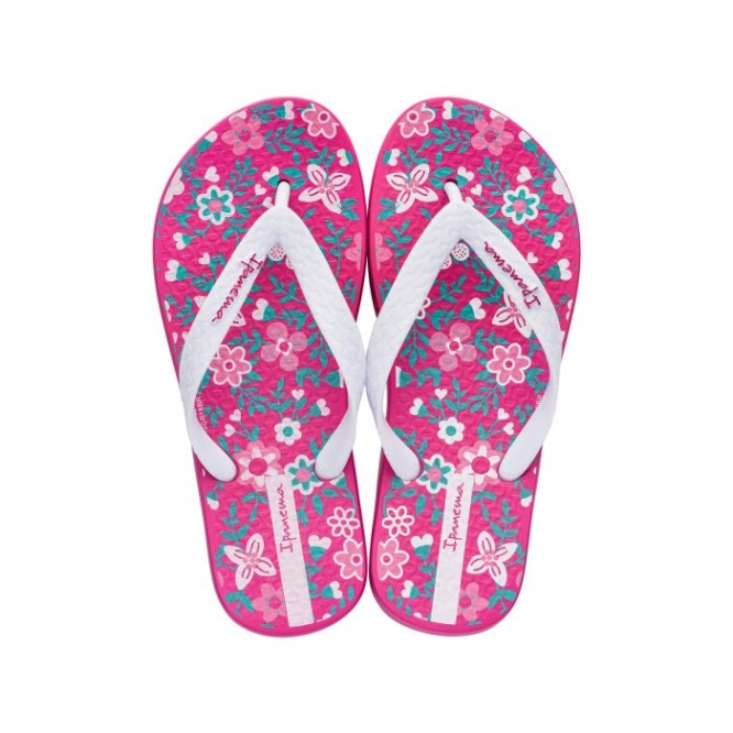 White Ipanema Classic Kids\' Flip Flops | CA-320846E