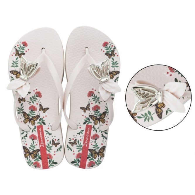 White Ipanema Lolita Pop Women\'s Flip Flops | CA-673082W